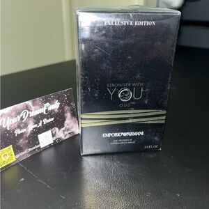 Emporio Armani Black and Gold Packaging